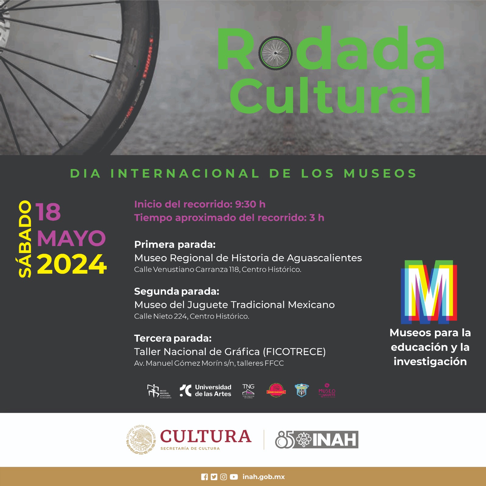 Invitan a Rodada Cultural por el Día Internacional de los Museos ...