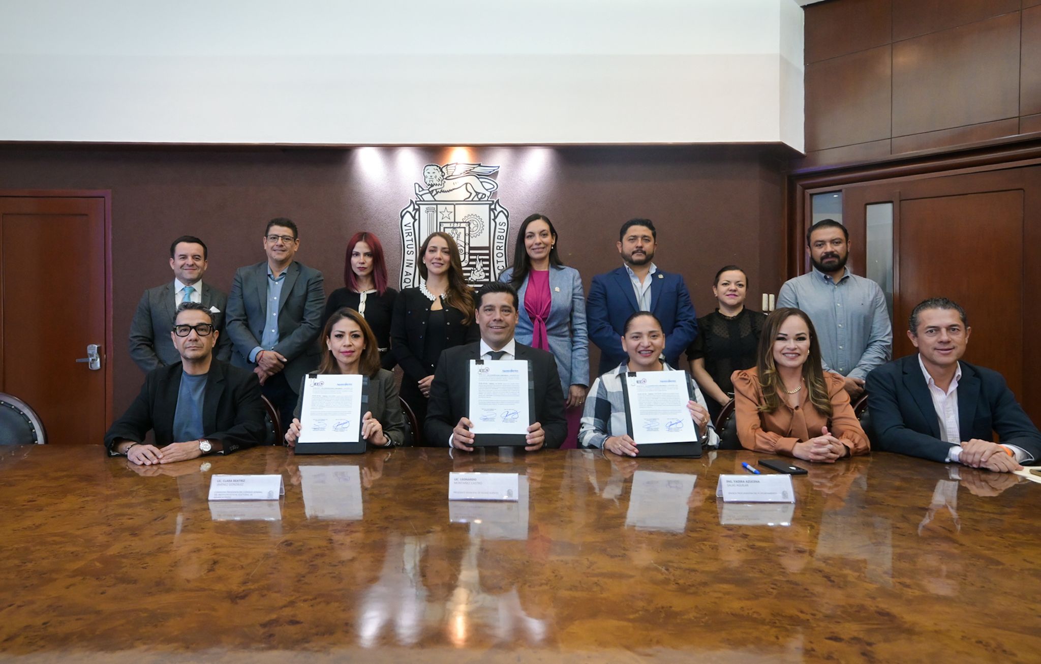 Firma Municipio de Aguascalientes convenio con el IEE para fortalecer ...